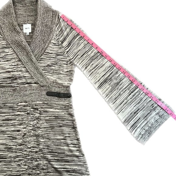 Tad b Brown & Tan Sweater Dress Size M - Picture 9 of 10